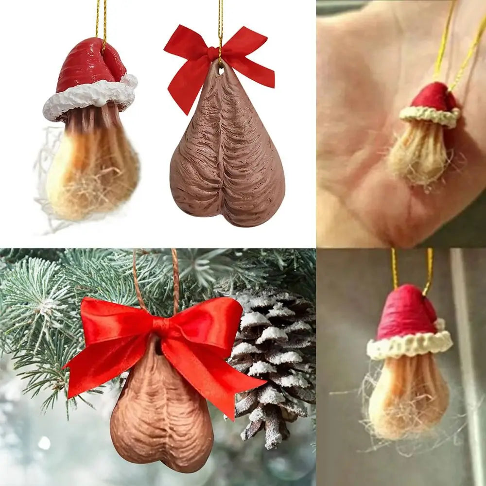 DIY Nuts Shaped Christmas Orniment